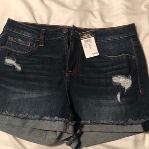 New jean shorts